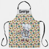 調理師カスタムベイカー格言 エプロン (正面)