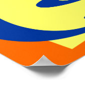 調理師キッおもしろいチンことわざプリントに従う ポスター (角)