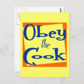 調理師キッチンことわざ ポストカード (正面/裏面)