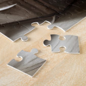 調理師キッチンシーンデジタルアート ジグソーパズル (側面)