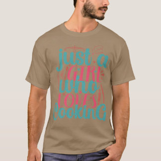 調理師シェフが大好きな女の子だけ料理 Tシャツ