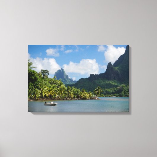 調理師ズベイ、Moorea canvas print キャンバスプリント (正面)