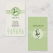 調理師ベーカー 名刺 (正面/裏面)