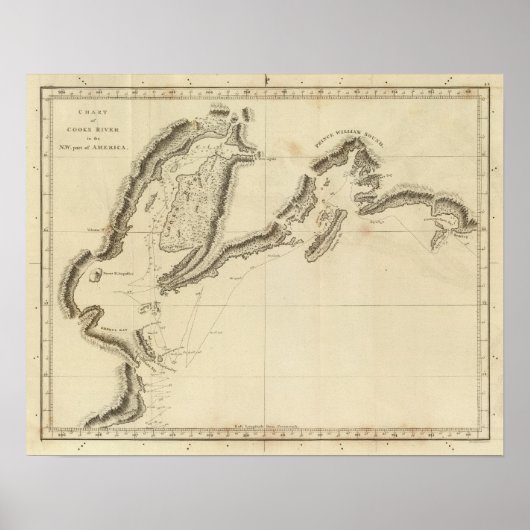 調理師川（アラスカ） ポスター (正面)