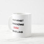 調理師素晴らし、 コーヒーマグカップ (正面左)