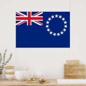 調理師諸島国旗のポスター ポスター (キッチン)