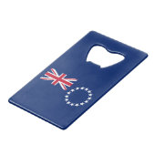 調理師諸島国旗 クレジットカード栓抜き (正面アングル)