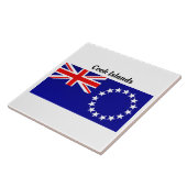 調理師諸島国旗 タイル (側面)