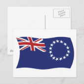 調理師諸島国旗 ポストカード (正面/裏面)