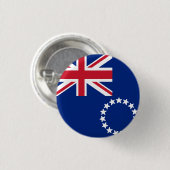 調理師諸島国旗 缶バッジ (正面&裏面)