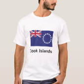 調理師諸島国旗 Tシャツ (正面)