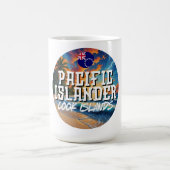 調理師諸島太平洋諸島 コーヒーマグカップ (中央)