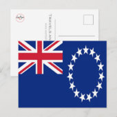 調理師諸島 – 国旗 –  ポストカード (正面/裏面)