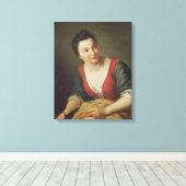 調理師 キャンバスプリント (インサイチュ (ウッドフロア))