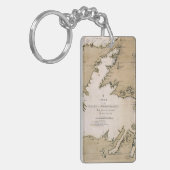 調理師: ニューファウンドランド1763年 キーホルダー (正面左)