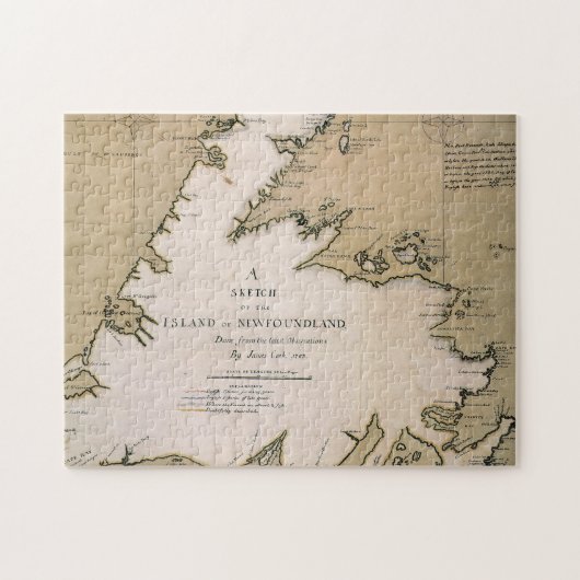 調理師: ニューファウンドランド1763年 ジグソーパズル (横)