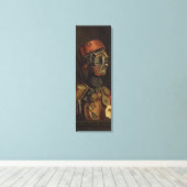 調理師(パネル上の油) キャンバスプリント (インサイチュ (ウッドフロア))