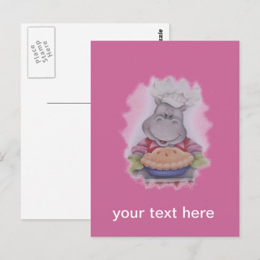 調理師 ポストカード (正面/裏面)