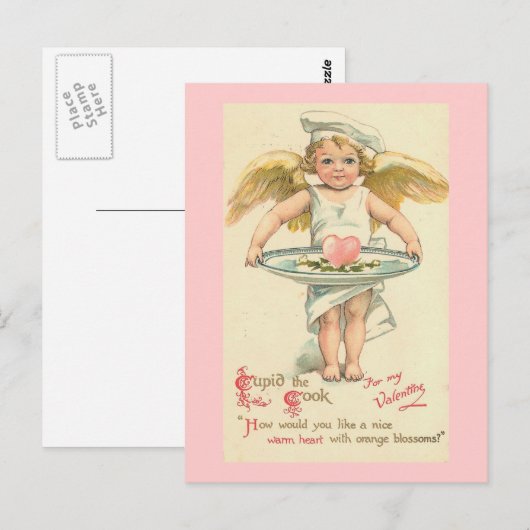 調理師 ポストカード (正面/裏面)