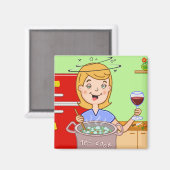 調理師 マグネット (正面/裏面)