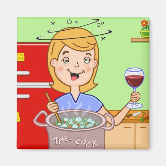 調理師 マグネット (正面)