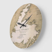 調理師: NEWFOUNDLAND, 1763 ラージ壁時計 (傾斜)