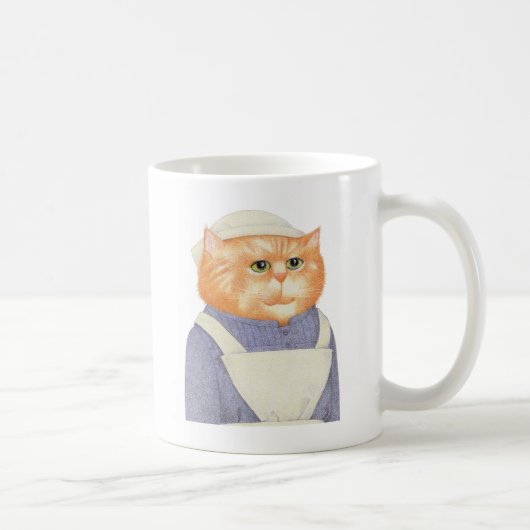 調理師CATホワイトマグカップ コーヒーマグカップ (右)