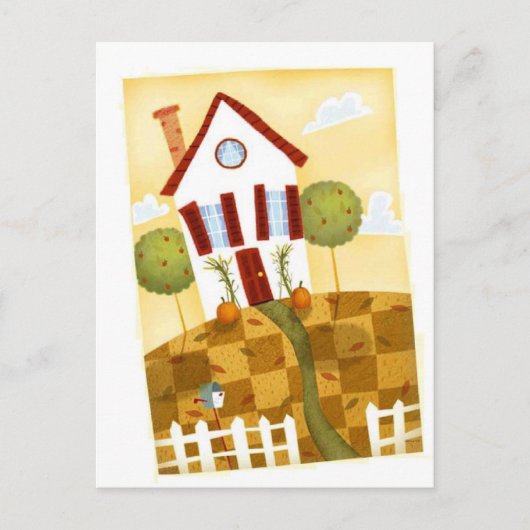 調理済みの家 ポストカード (正面)