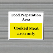 調理済み肉 シール