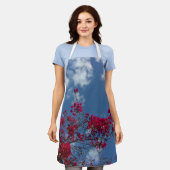 調理用エプロンクールエコデザイン エプロン (着用した状態)