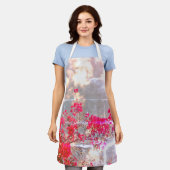 調理用エプロンクールエコデザイン エプロン (着用した状態)