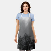 調理用エプロンクールエコデザイン エプロン (着用した状態)