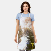 調理用エプロンクールエコデザイン エプロン (着用した状態)