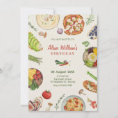 調理食品 招待状 (正面)