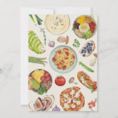 調理食品 招待状 (裏面)