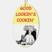 調理 セラミックオーナメント (左)