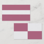 調節可能な名刺と白い名刺 名刺 (正面/裏面)