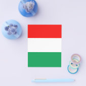 調節可能な赤、白、緑のフライヤー チラシ (シングル)