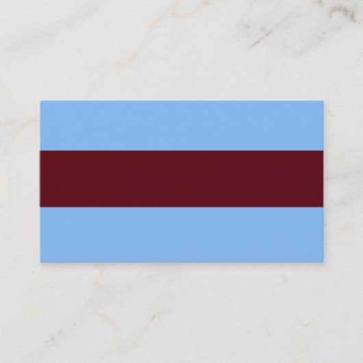 調節可能な青と茶色の名刺 名刺 (正面)