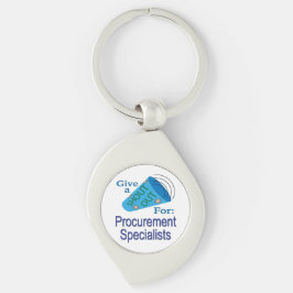 調達スペシャリストに大声で言う キーホルダー