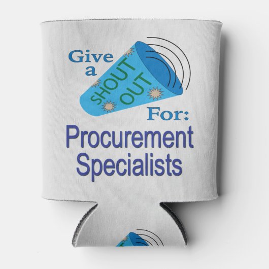 調達スペシャリストに大声で言う 缶クーラー (正面)