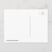 請求宇宙のパラダイスのポストカード 案内ポストカード (裏面)