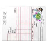 請求書メモ帳 ノートパッド (正面)