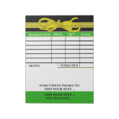 請求書メモ帳 ノートパッド (回転)