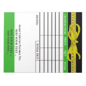 請求書メモ帳 ノートパッド (正面)