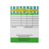 請求書メモ帳 ノートパッド (回転)