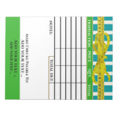 請求書メモ帳 ノートパッド (正面)