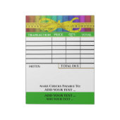 請求書メモ帳 ノートパッド (回転)