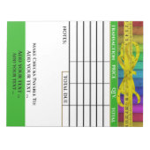 請求書メモ帳 ノートパッド (正面)