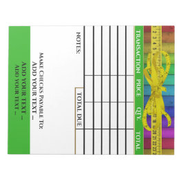 請求書メモ帳 ノートパッド